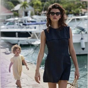 Monroe linen dress